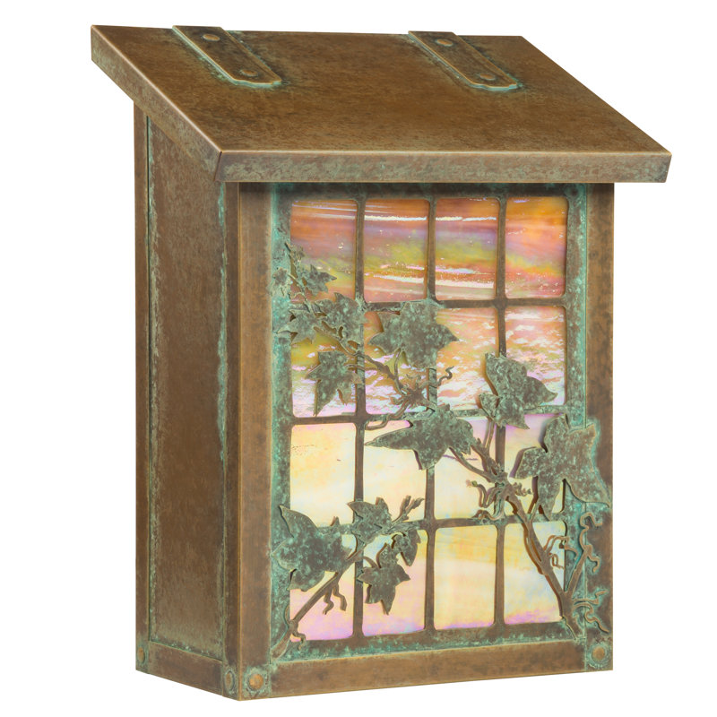 America's Finest Lighting Company English Ivy Wall Mounted Mailbox